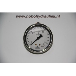 Manometer 63, 0-1000 bar/psi