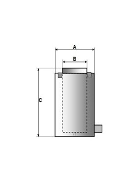 EW universele cilinder 50T-...