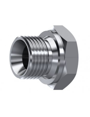 Verloopring G1 1/2 - G1 RVS