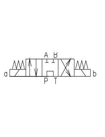 Argo Hytos 4/3 ventiel P-T NG06 zonder magneet