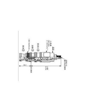 Winner reducing/relieving valve 1.7 to 55 bar