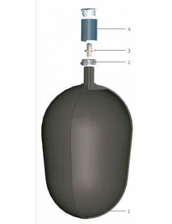 Bladder accumulator onderdelen kit 1, 2.5L