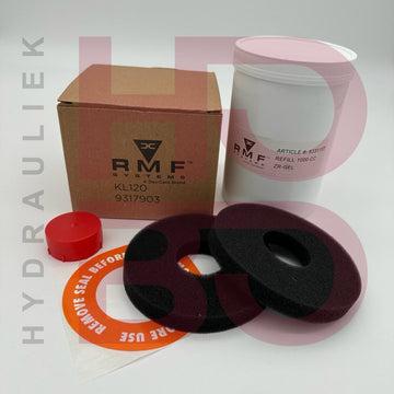 KL121R  (9318117) — RMF ontluchtingsfilter (desiccant breather met terugslagklep)