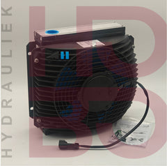 ASATT07RD01 — ASA TT 07 Rail olie/lucht koeler 12V DC