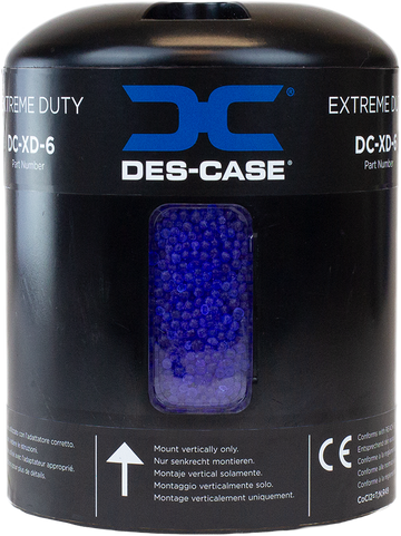 9500483 - Des-Case® DC-XD-6 (2 check valves in & out) Extreme Duty Breather