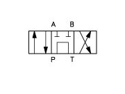 Atos NG06 4/3 ventiel A-B-T 24VDC met magneet