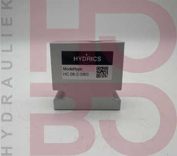 Hydrics Cavity 2-weg aluminium G3/8 3/4-16UNF