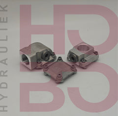 ILLZSET5G25B — ASA rail connector-set BSP 1″ (1× 90° + 1× straight)