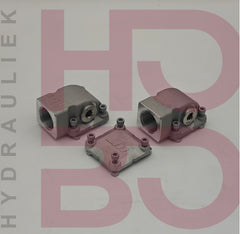 ILLZSET5G25H — ASA rail connector-set BSP 1″ (2× 90°)