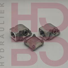 ILLZSET5G25 — ASA connectorblok set BSP 1″ voor TT-rail